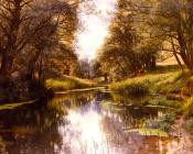 A Winding Stream In Summer - 佩德·莫克·曼斯特德